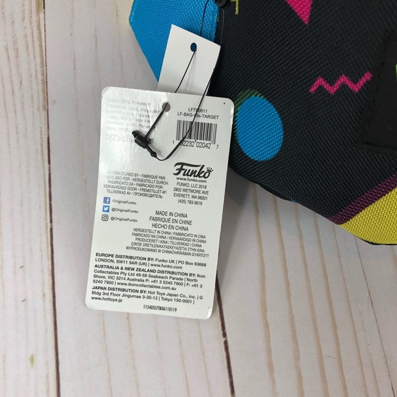 90's Whatever Retro Style Fanny Pack Neon - Picture 4 of 4